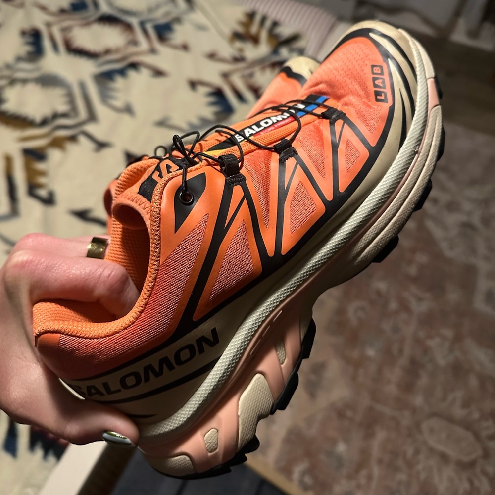 Salomon Women's Orange Trail Running Shoes